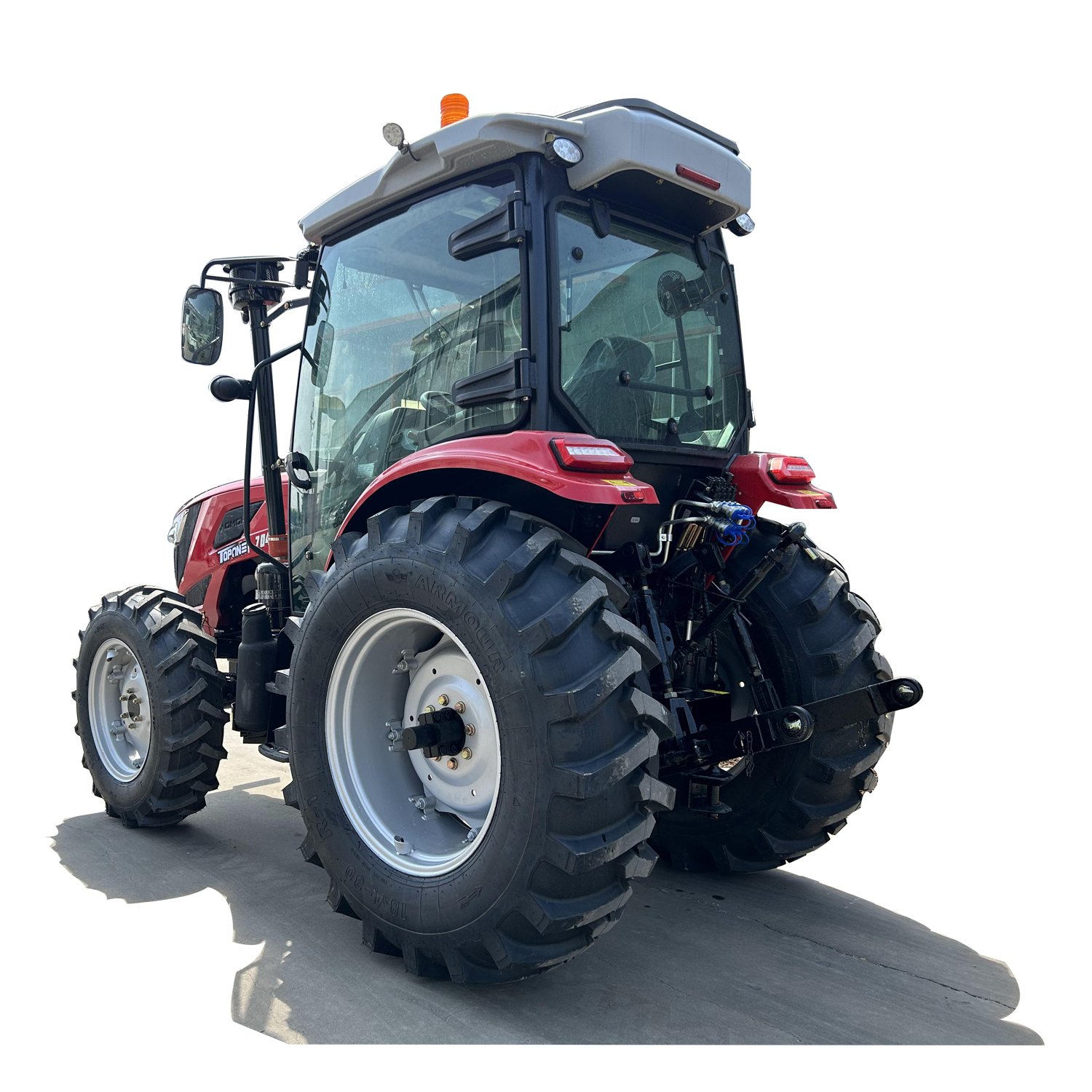 Low Fuel Consumption Diesel-powered Four-wheel Drive Agricultural Field Cultivator Tractor for Sale