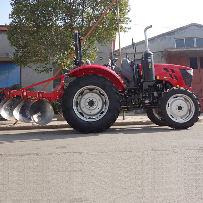 China Cheap 4WD 80HP Farm Tractor 4X4 Agricultural 80 HP Wheel Tractor With Backhoe and Front End Loader Price in Ecuador