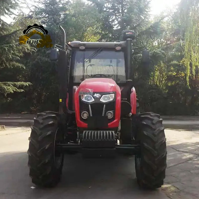 Top Quality And Good Price 4x4 Drive Farm Tractor Full Hydraulic Steering Type Agriculture Tractors On Sale