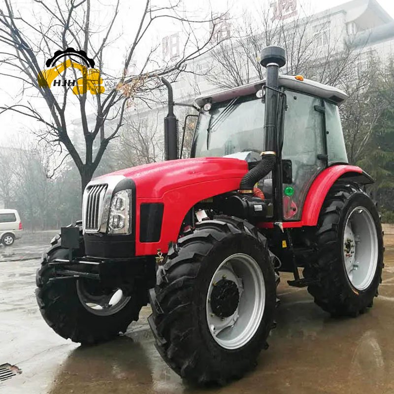 Top Quality And Good Price 4x4 Drive Farm Tractor Full Hydraulic Steering Type Agriculture Tractors On Sale