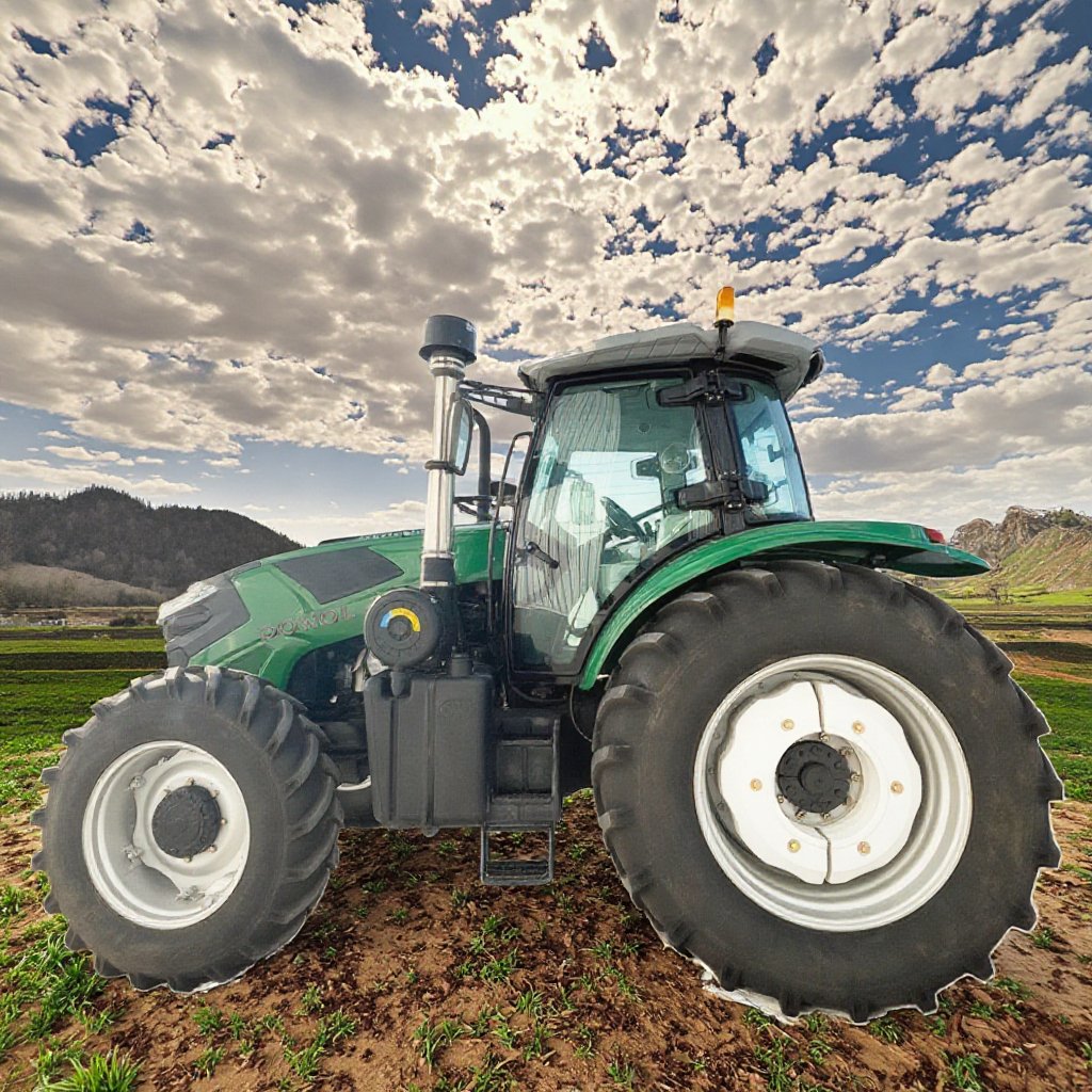 Heavy Tractor Agriculture Equipment 4 Wheel Drive 200HP Farm Wheeled Used Tractor for Agriculture