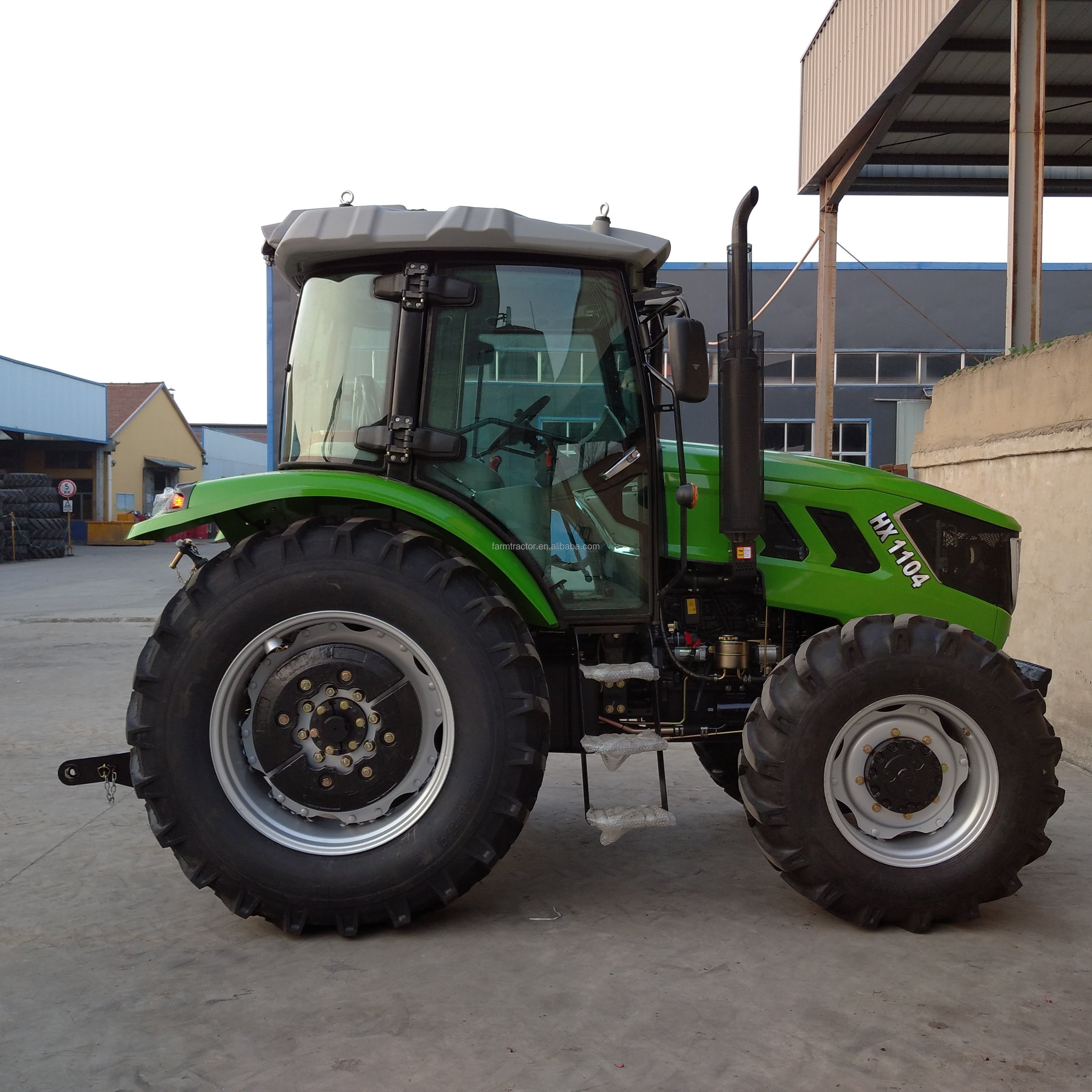 4x4 110hp Hydraulic System Farm Agriculture Tractor Stronger Chassis