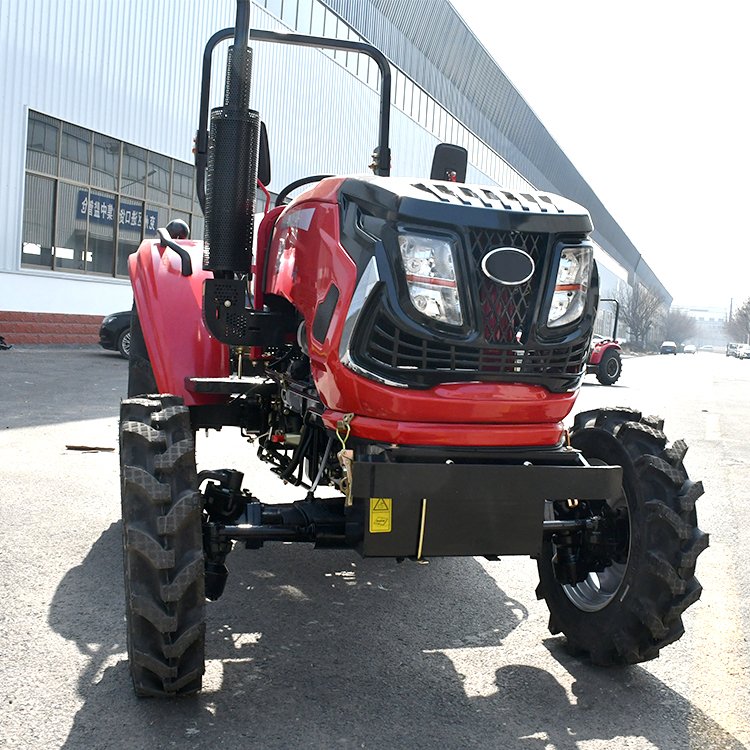 China 4WD 50hp Mini Farm Tractor Front End Loader Backhoe Engine 4x4 Small Tractor Agriculture Farming Mini-Trucks-for