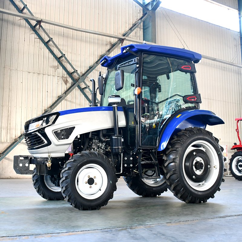 High Efficiency Compact Farm Tractor Multi-Purpose 4WD Mini Tractor for Agriculture Used Condition Hot Sale! Free Shipping