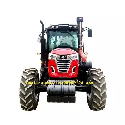 High Quality Agricultural Four-Wheel Compact Tractor Farm 4WD Tractor Attachments CE EPA EURO 5 Motor Engine Used Condition