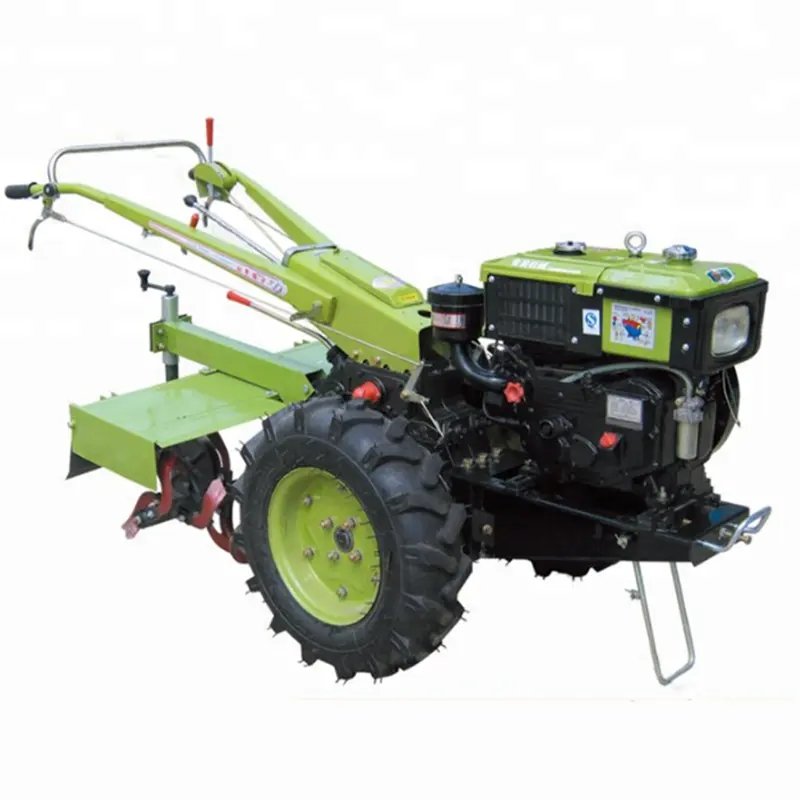 12hp 14hp 16hp Diesel Engine Kubota Power Tiller Cultivator Two Wheel Walking Behind Tractor for Sale