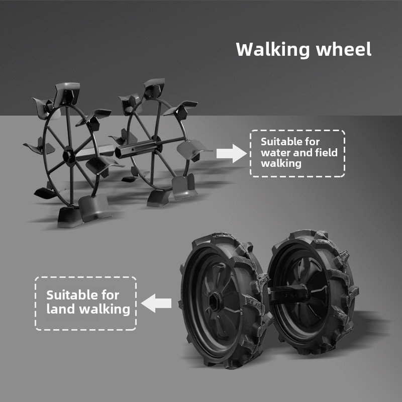 Complete Set Walking Tractor Accessories Walking Wheel Weeding wheel Ripper wheel 32-axis Agricultural Machinery Parts