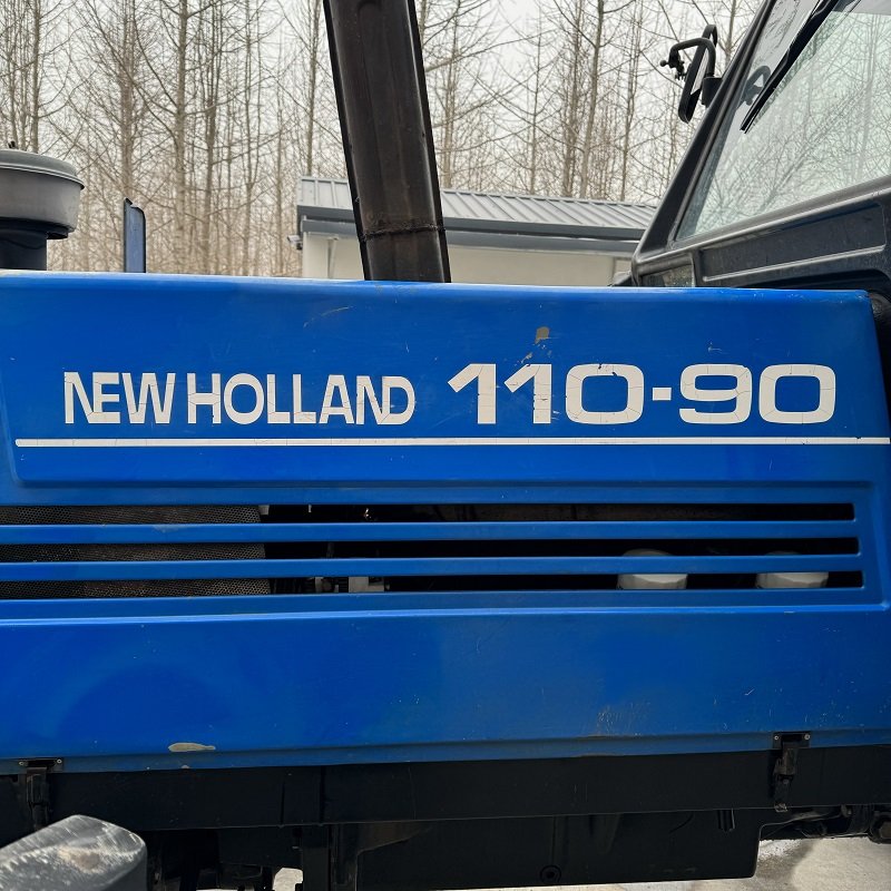 Fairly Quality Used NEW HOLLAND 110-90 Farm Tractor with Fiat Engine
