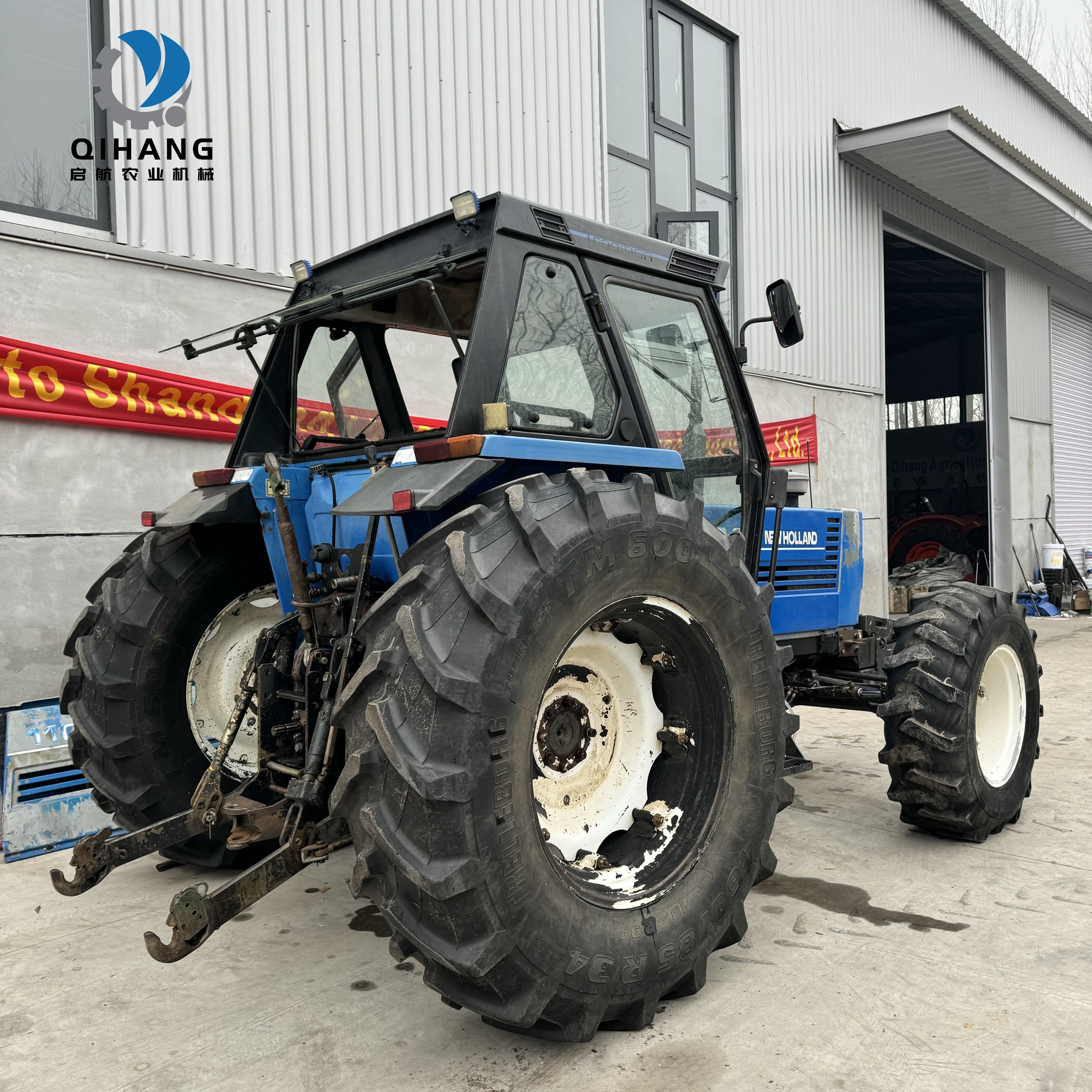 Fairly Quality Used NEW HOLLAND 110-90 Farm Tractor with Fiat Engine