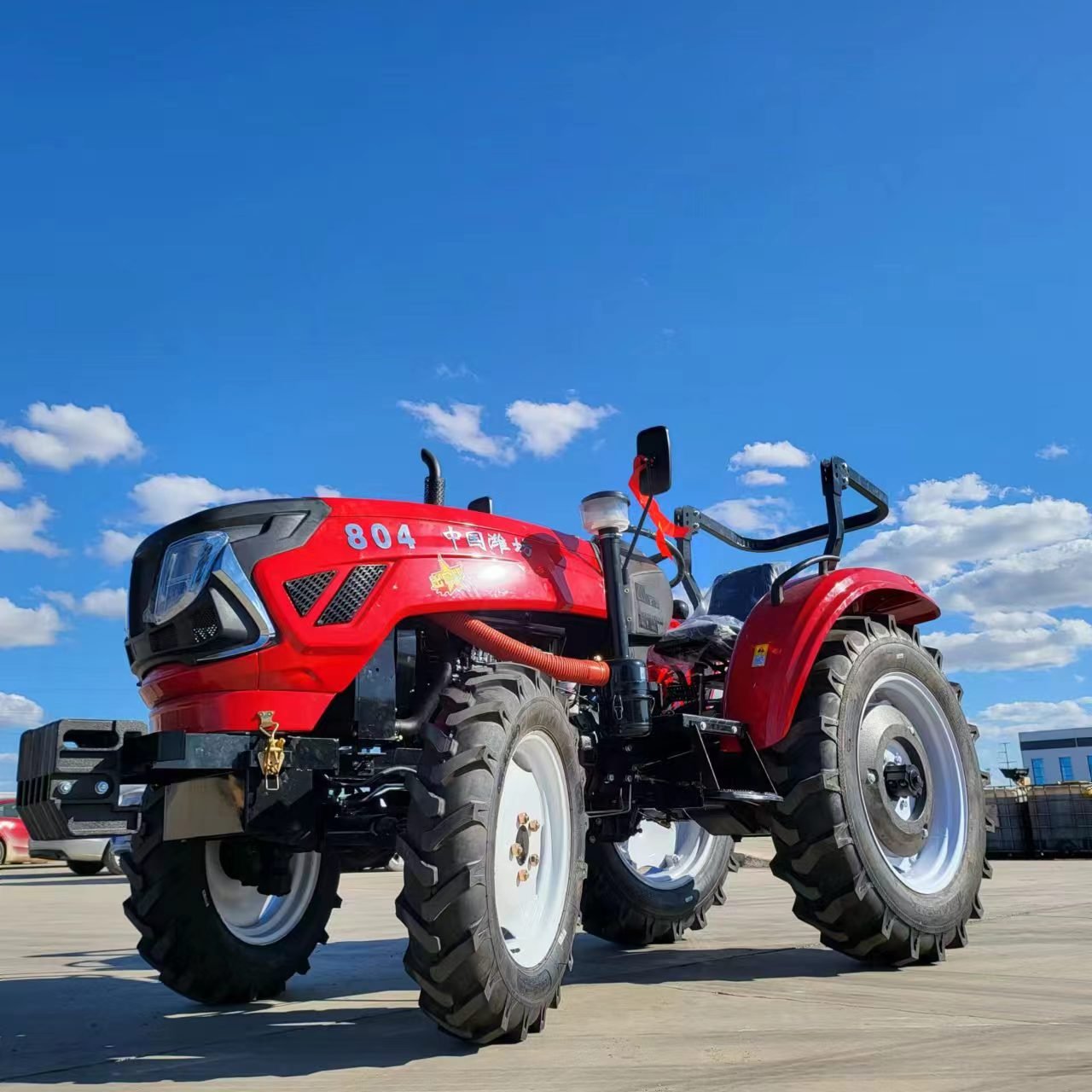 China Factory Supply Agricultural F ErmUsed Mini Tractor With Front End Loader and Backhoe From