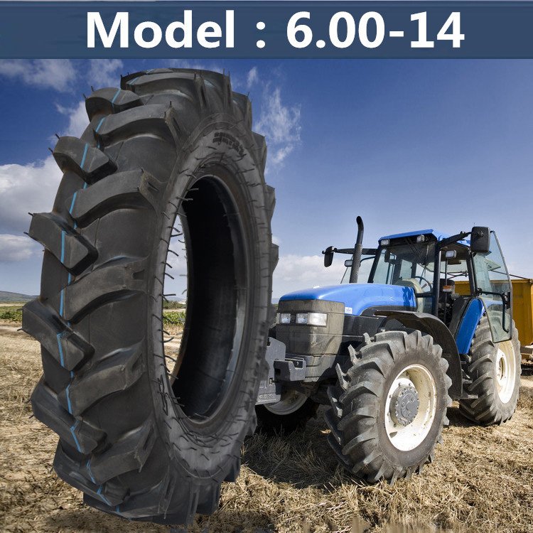 6.00-14 Outer Tyre for Agricultural Use Suitable for Farms and Plantations 600-14 600-16 6.00-14 6.00-16