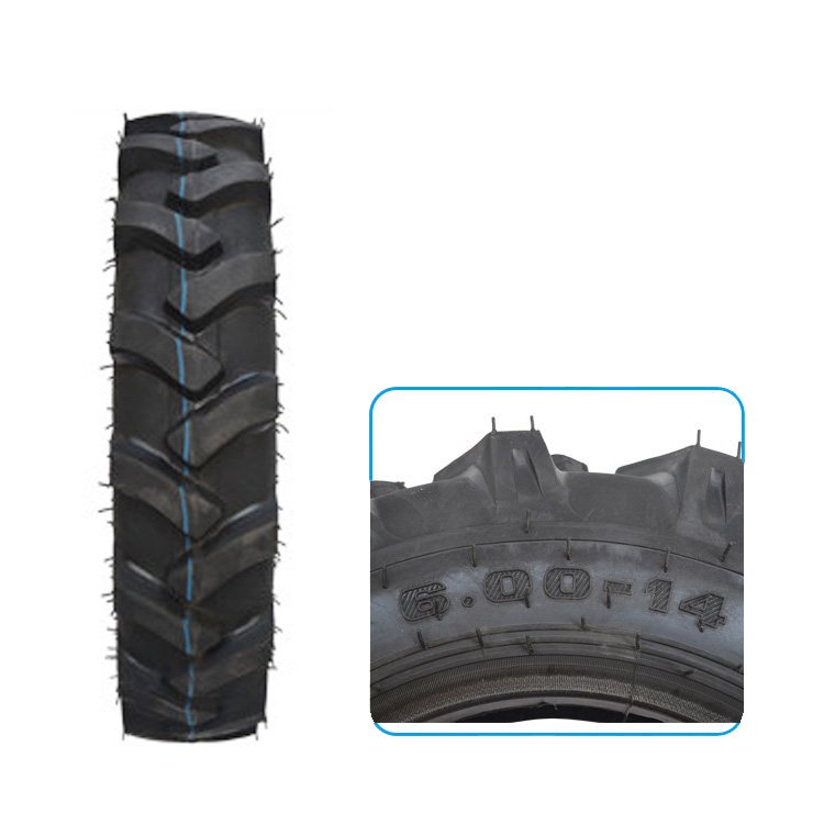 6.00-14 Outer Tyre for Agricultural Use Suitable for Farms and Plantations 600-14 600-16 6.00-14 6.00-16
