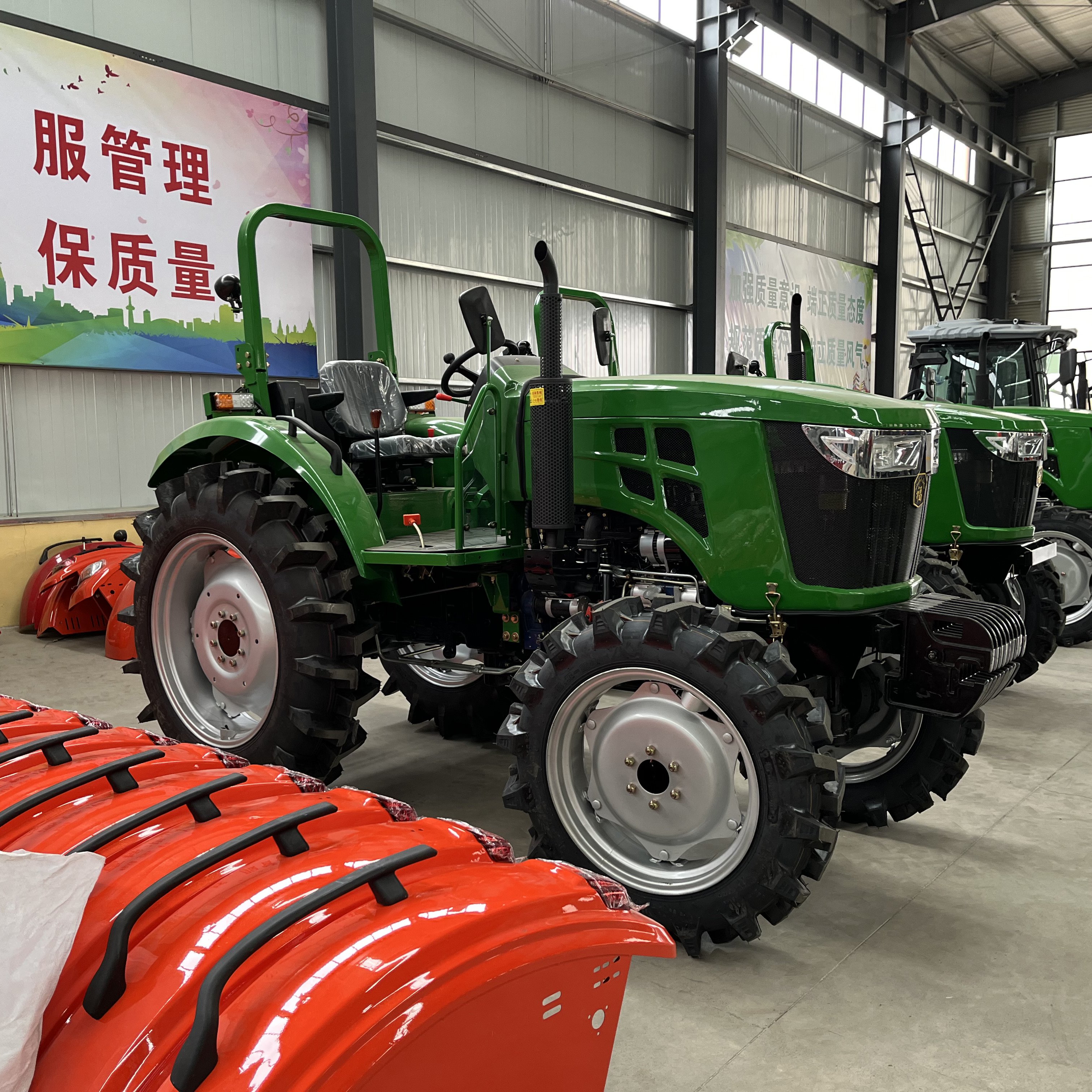 Guaranteed Quality Proper Price Agricultural Farming Equipment 60 HP Tractor With Hydraulic Steering and Engine