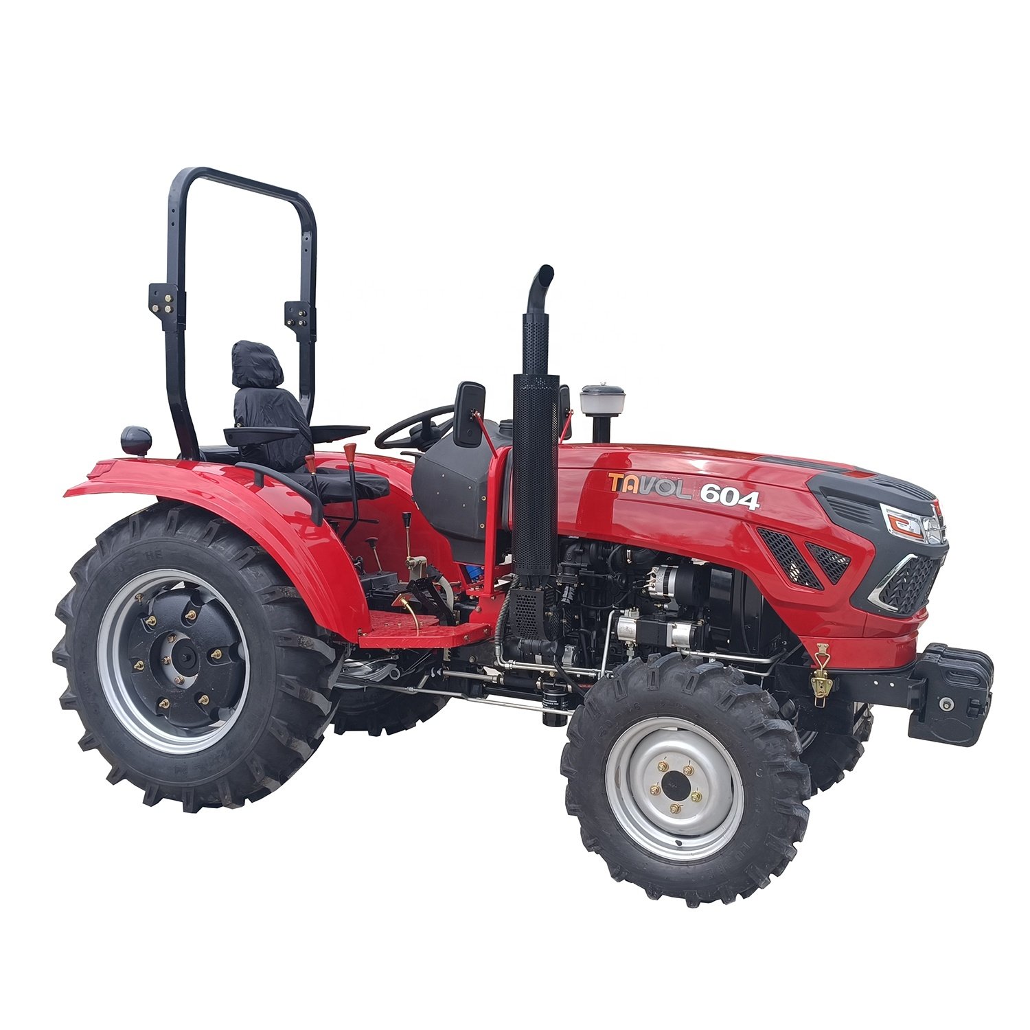 Farm Machine China Famous Brand Engine Xichai YTO 60hp 8+8 Shuttle Shift Sunshade Tractor Made in China
