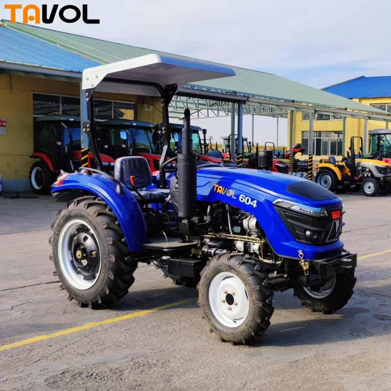 Farm Machine China Famous Brand Engine Xichai YTO 60hp 8+8 Shuttle Shift Sunshade Tractor Made in China