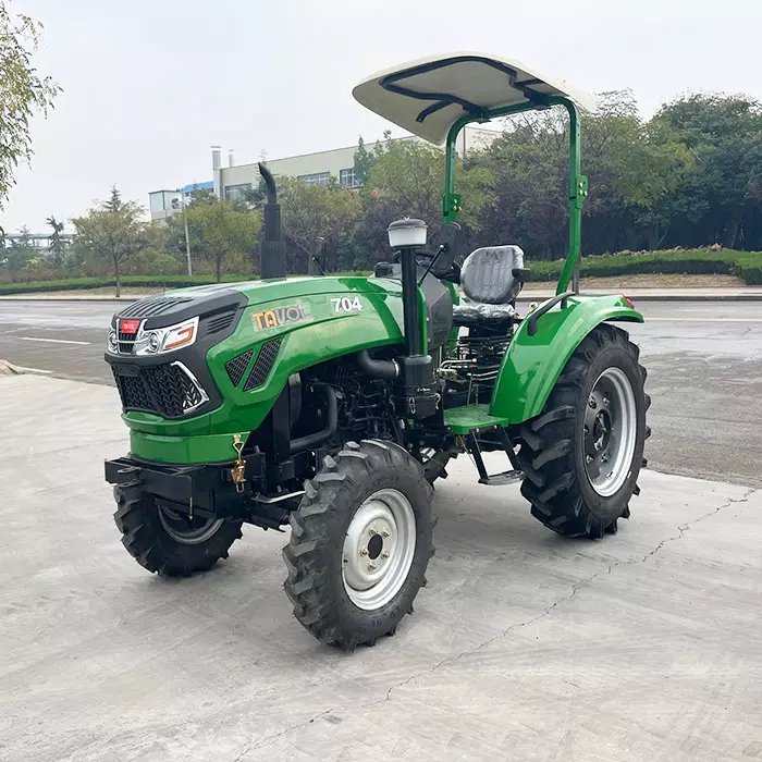 Farm Machine China Famous Brand Engine Xichai YTO 60hp 8+8 Shuttle Shift Sunshade Tractor Made in China
