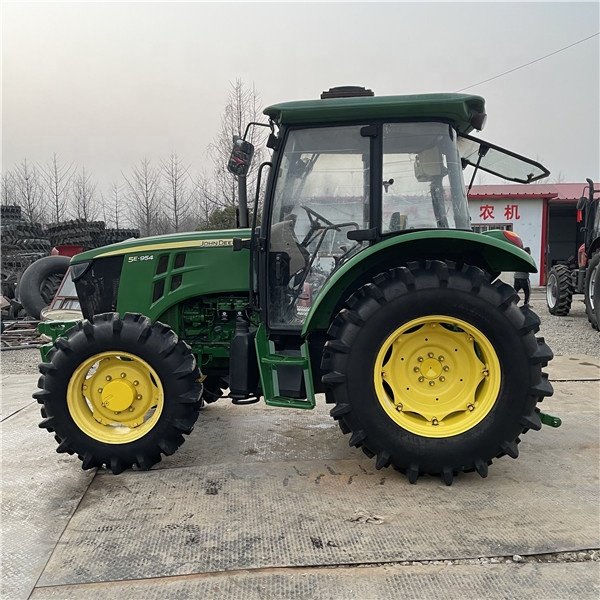 Second Hand Tractors John 5e-954 Deere 95HP for Sale Cheap Farm Tractors Agricultural Machinery From China