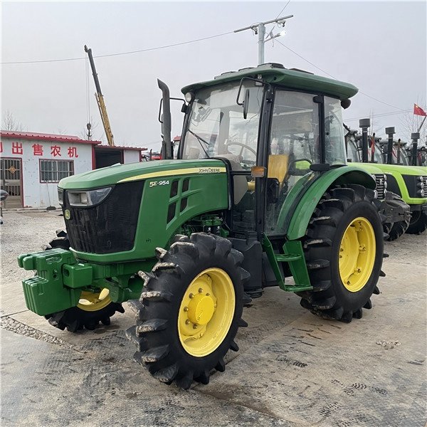 Second Hand Tractors John 5e-954 Deere 95HP for Sale Cheap Farm Tractors Agricultural Machinery From China