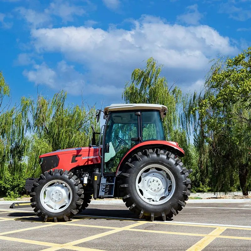 China Factory Direct Sale 180HP Farm Tractor 4 Wheeled 4x4 Agricultural Machinery Mini Tractor Agriculture Tractor Cheap Price