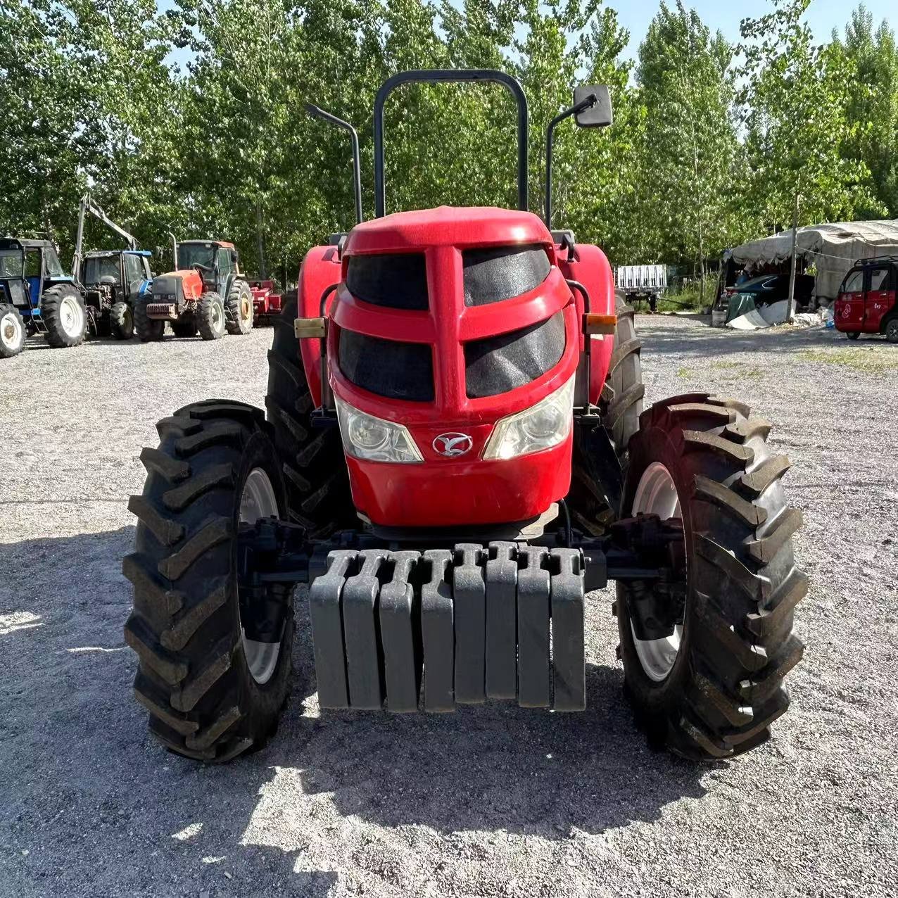 Yanmarr 70hp 4wd Used Tractors Yt704 Used Sale Garden Tractor Farm New Used Mini Hand Tractors for Agriculture Tiller