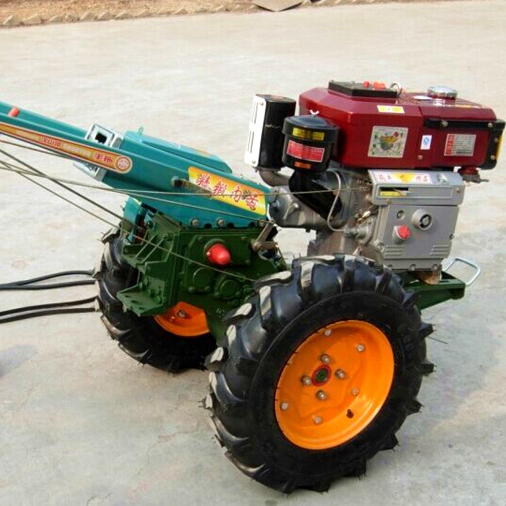 Agricultural Hand Power Tiller Walking Tractor 18hp 20hp Two Wheel Mini Walking Tractor