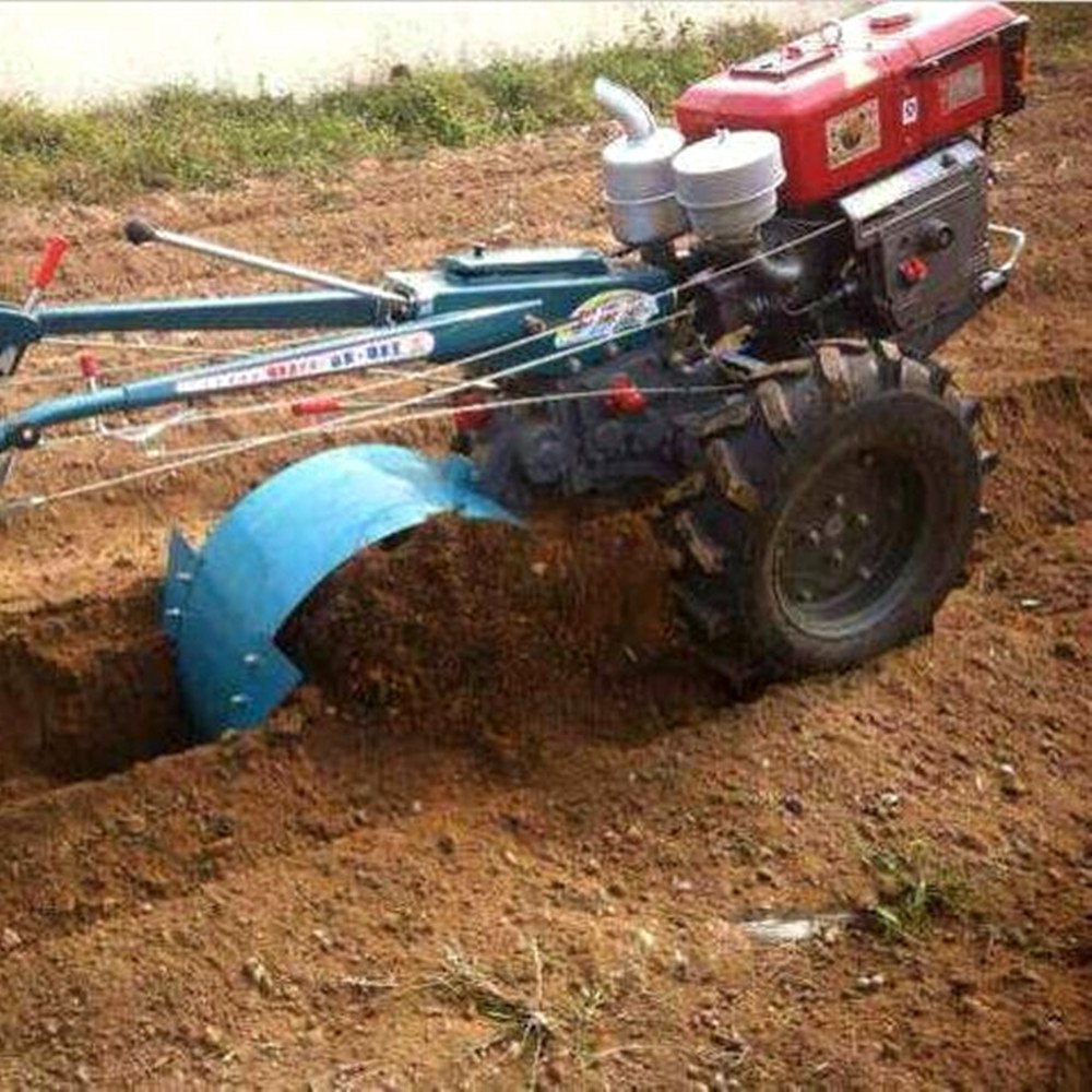 Agricultural Hand Power Tiller Walking Tractor 18hp 20hp Two Wheel Mini Walking Tractor