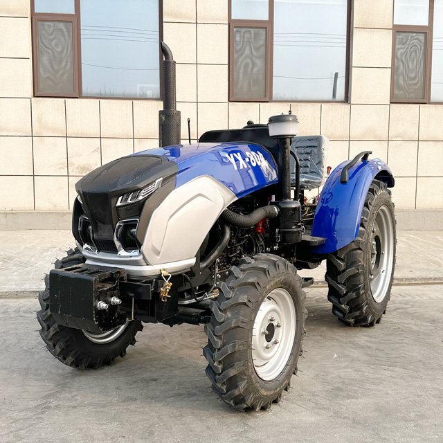 Agricultural Agricol 4 Wheel Farmer Micro Tractor Small Mini 4x4 Compact Farm 25hp 40hp 45hp 50hp 60 80 Hp 4wd Tractor