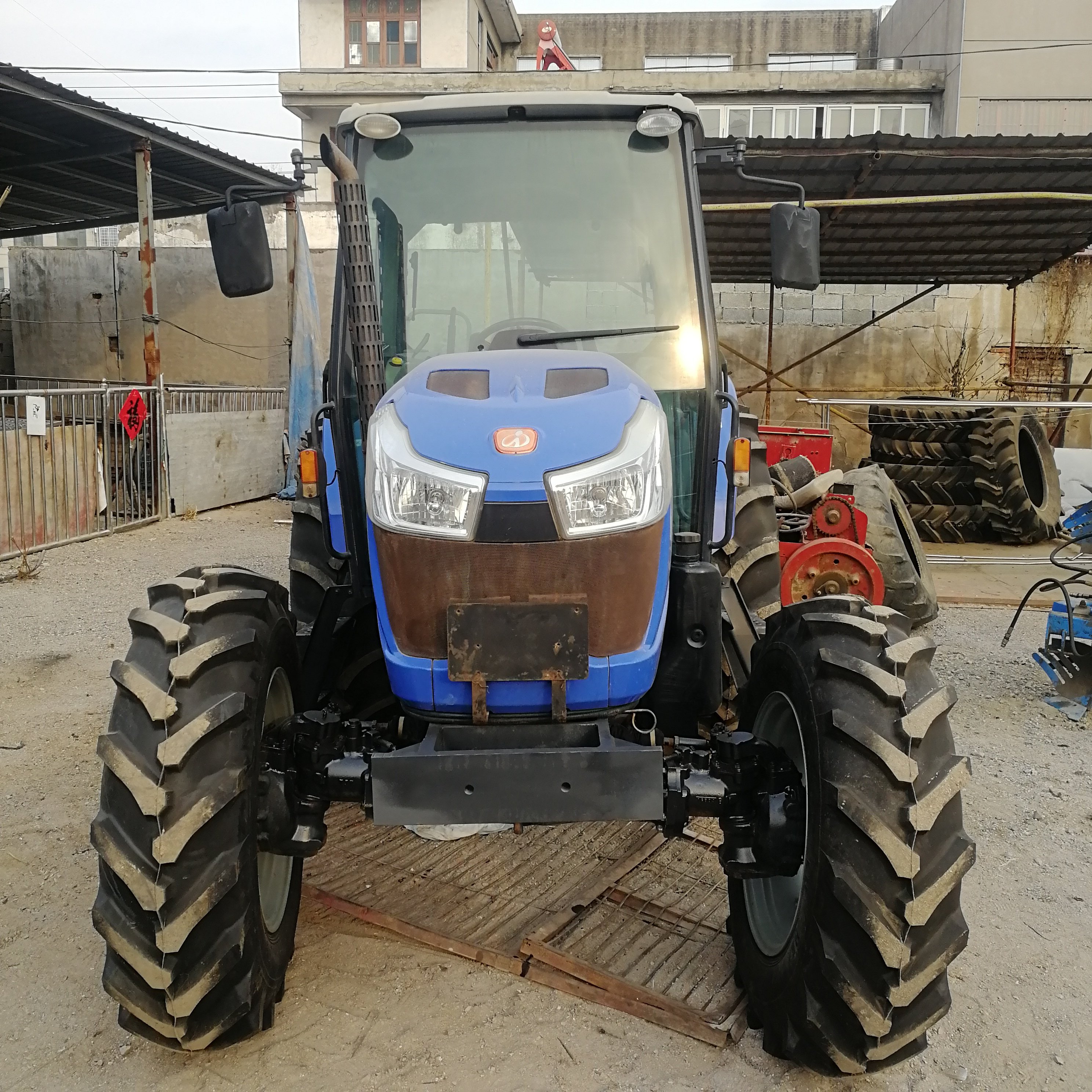 Used Tractor ISEKI T954 95hp 4x4wd Farm Equipment Agricultural Machinery small mini Compact Tractor Front Loader Made in Japan