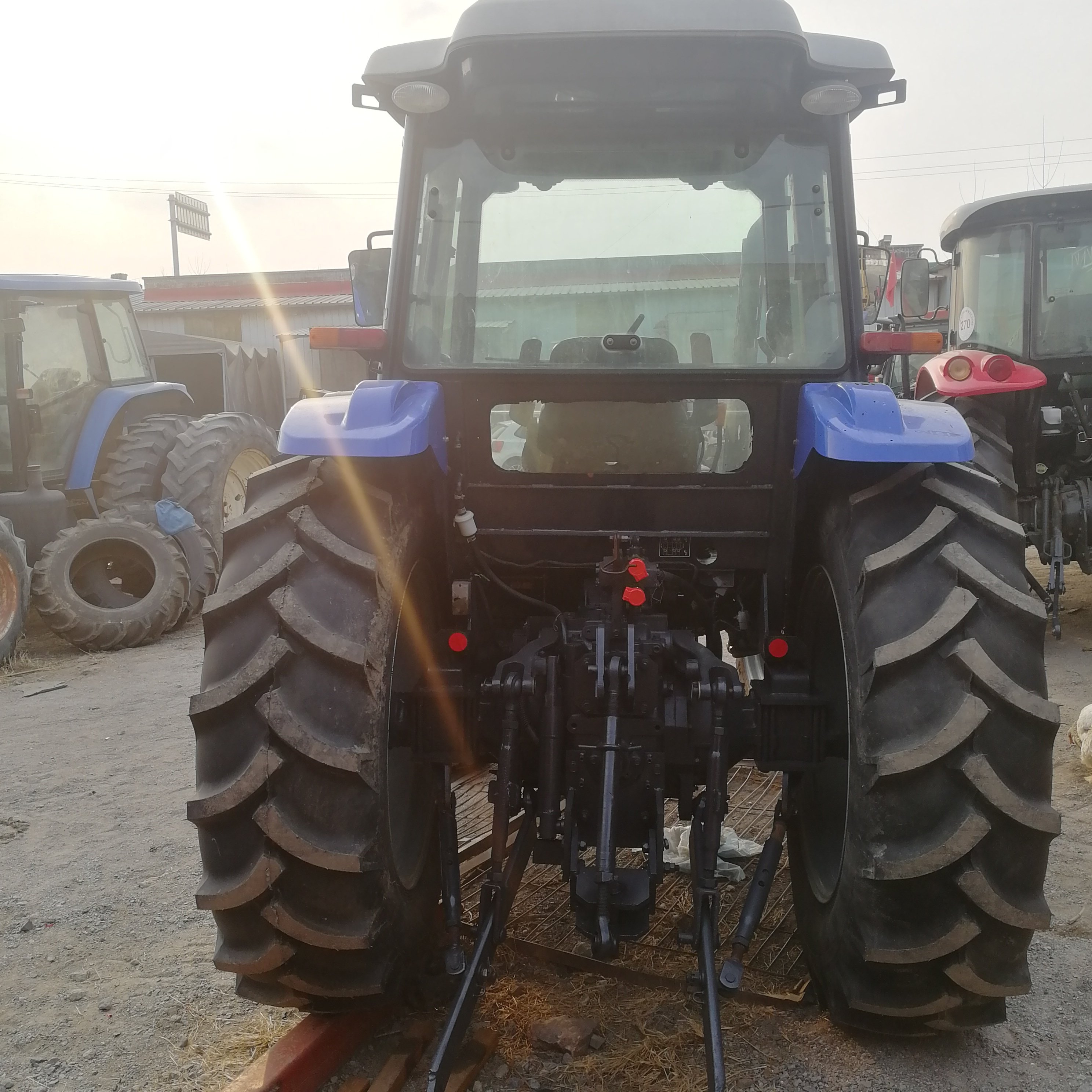 Used Tractor ISEKI T954 95hp 4x4wd Farm Equipment Agricultural Machinery small mini Compact Tractor Front Loader Made in Japan