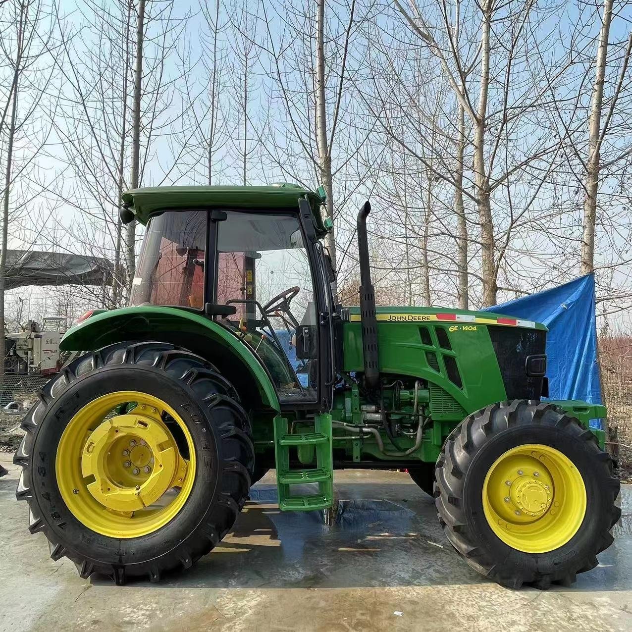 140 HP John Second Hand Deere New Wheel Tractor 4x4wd With Farming Equipment Agricultural Machinery Tractor