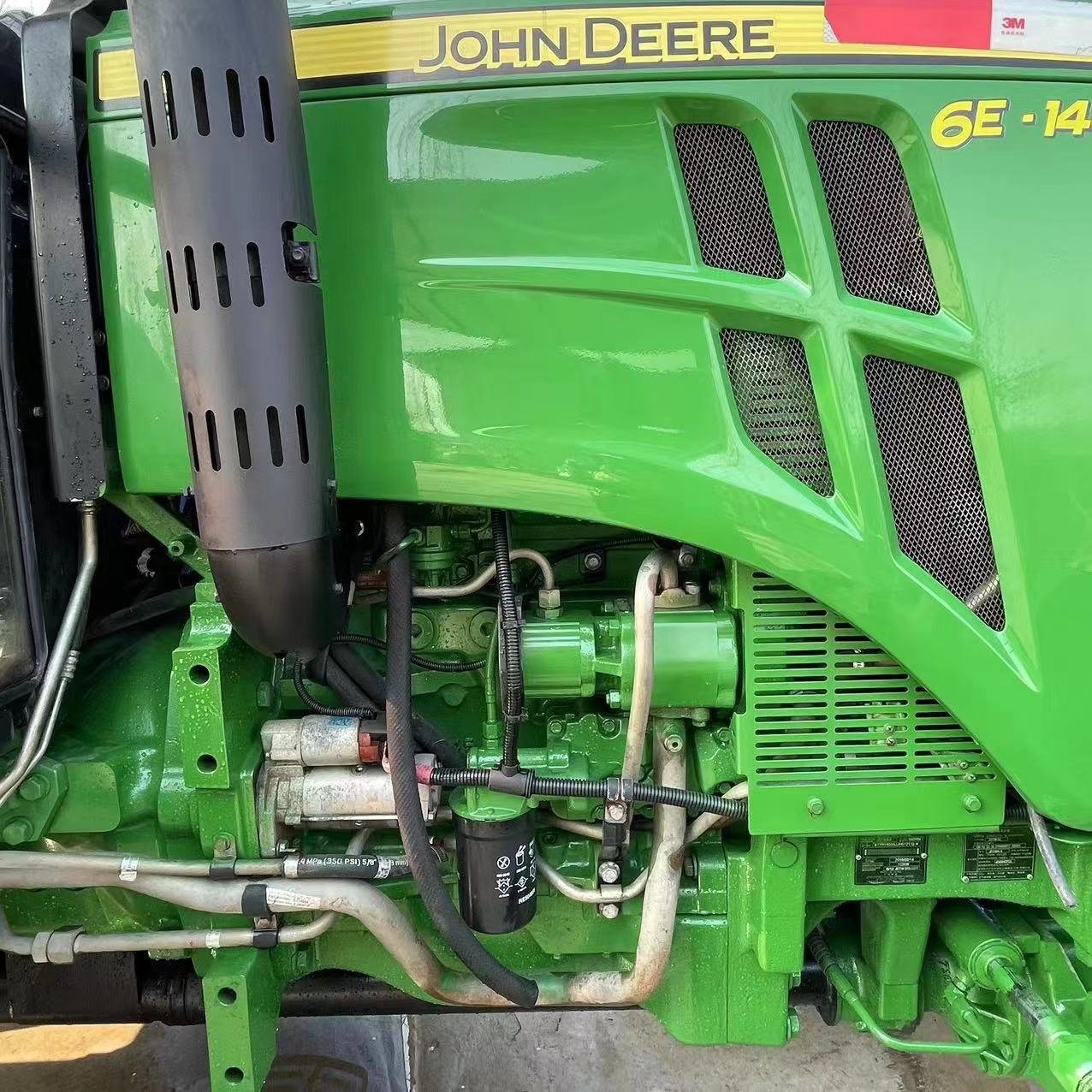 140 HP John Second Hand Deere New Wheel Tractor 4x4wd With Farming Equipment Agricultural Machinery Tractor