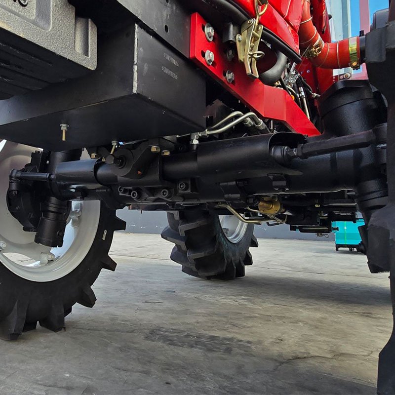 Agriculture Tractor 50hp 55hp 60hp 4wd 4x4 Tractor Farm Tractor Equipped With Trailer Rotary Cultivator Planter Traktor