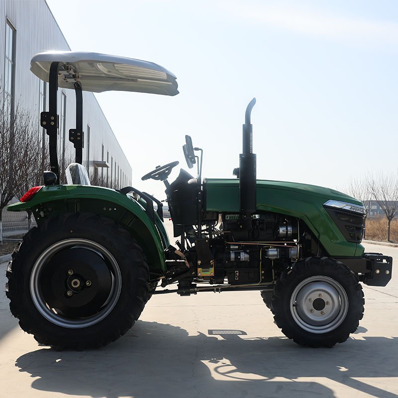QILU 4wd 4x4 50hp Mini Farm Tractors Used Kubota Agriculture Farm Machinery Cheap Farm Use