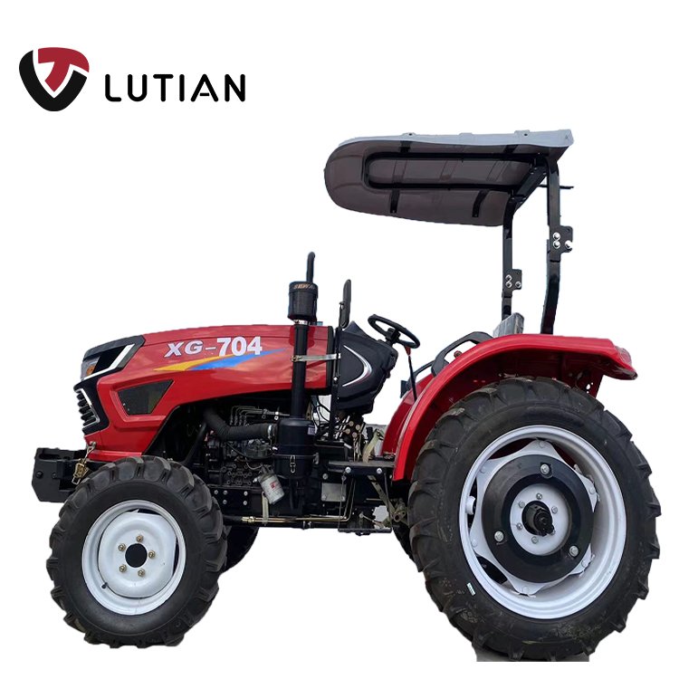 LUTIAN Farm 4X4 Agricultural 50HP 60HP 70HP YTO Engine Wheeled Tractor 4*4 Farm Cheap Farm Tractor for Sale
