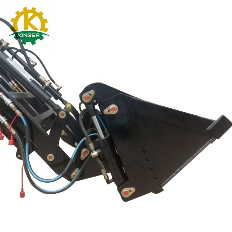 Agricultural Tractor With Front End Loader and Backhoe Tractor Implements Price
