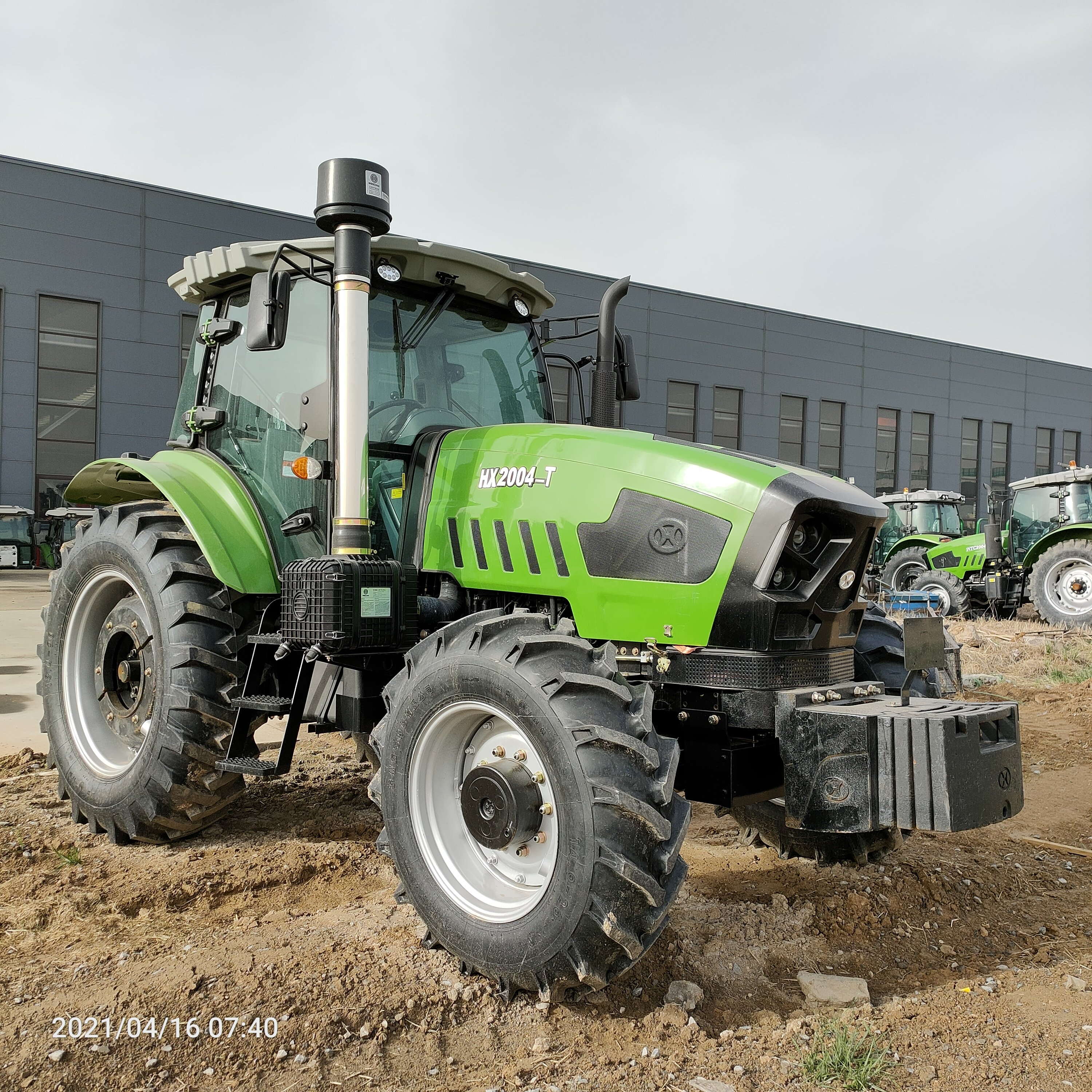 150hp 4x4 AC Cabin Wheel Tractor Double Speed PTO Trator Hydraulic System diesel Engine Tractor