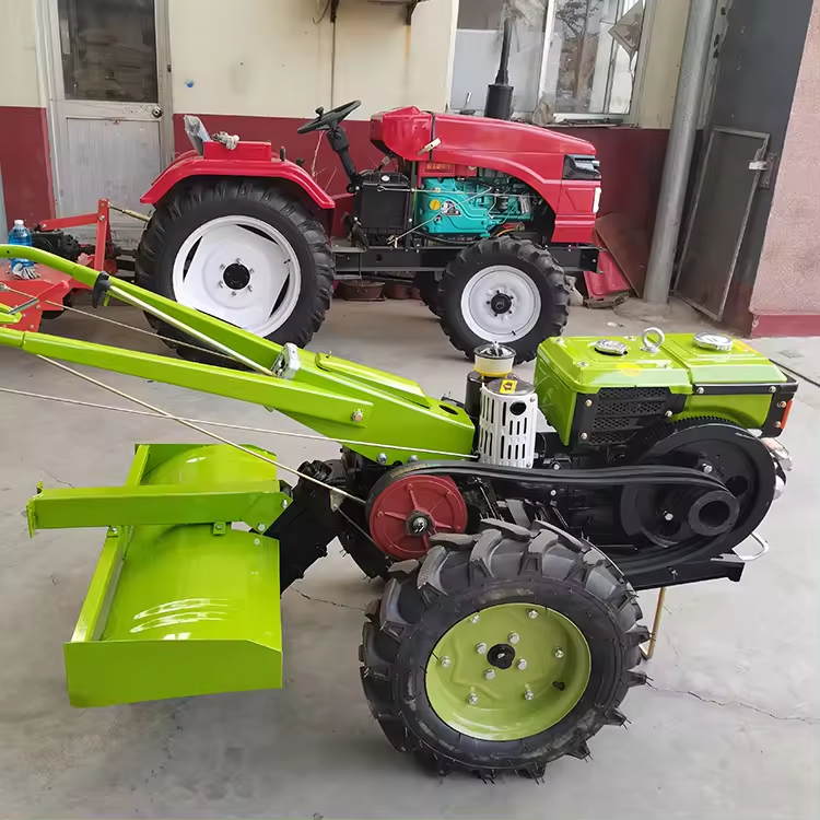 15hp 17hp 20hp Farm Tractors for Agriculture Hand Walking Behind Kubota Tractor Trucks 2 Two Wheel Mini Tractors