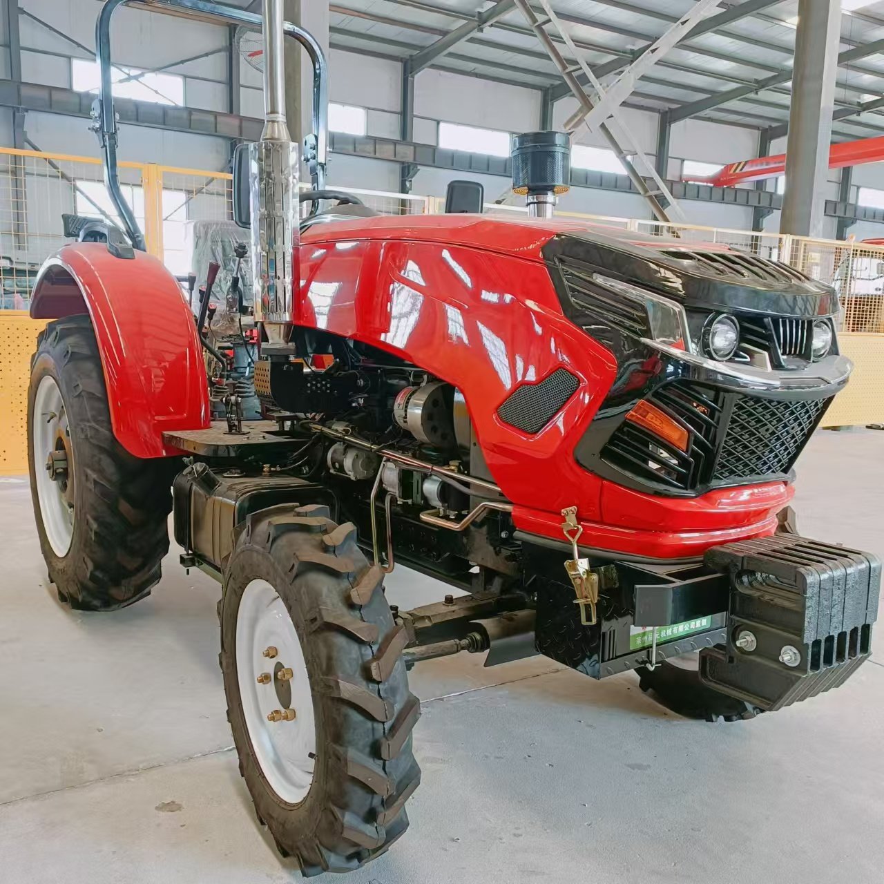 High Quality Straw Return to the Field Grass Cutter Two Wheel Drive Fertilizing Sowing Micro-tiller 50 Hp Four Wheel Tractor