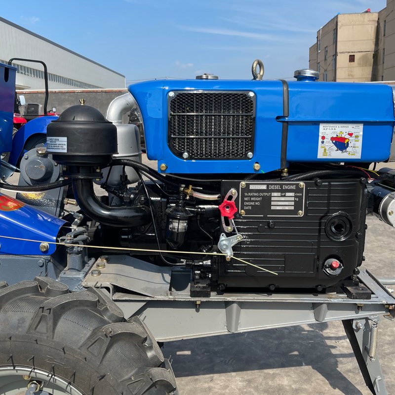 4WD with Core Components Motor Pump Gearbox Gear for Efficient Farming Diesel Engine Agricultural Walking Tractor