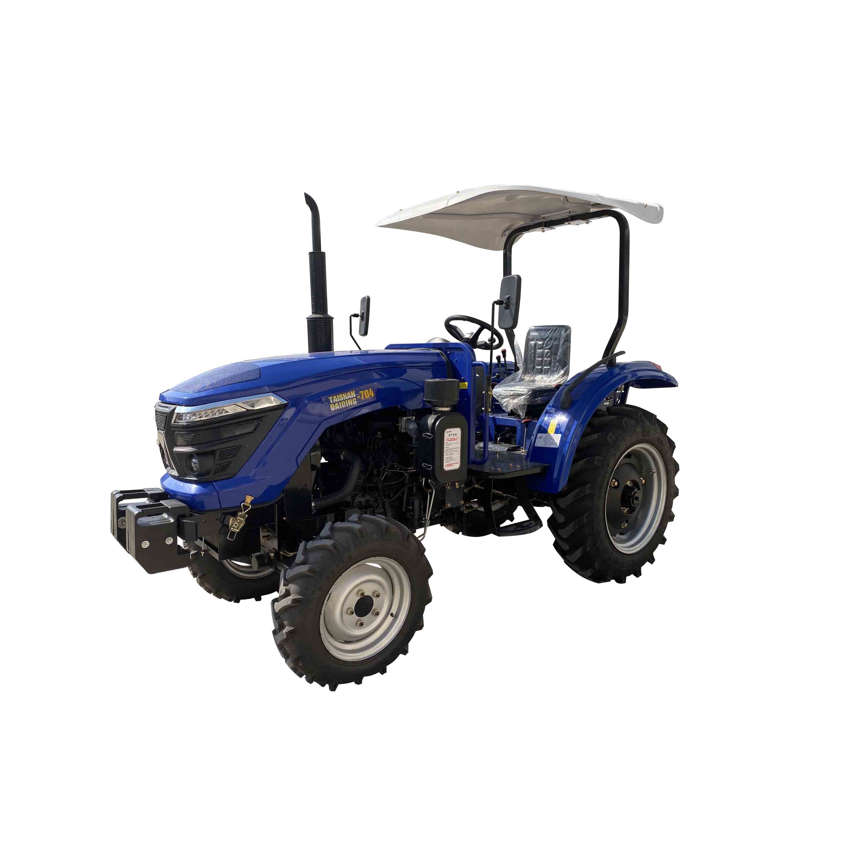 Best Quality 50hp 60hp 70hp 4WD Farm Tractor Sale Mini 4x4 Agriculture Wheel Tractor with Ac Cabin