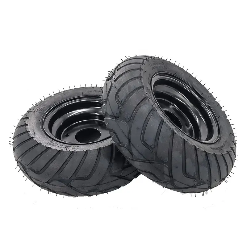 6 Inch Rim 13x5.00-6 Tire and Rim Wheel for Garden Tractor Rider Mower Car Accessories Beach Wheel