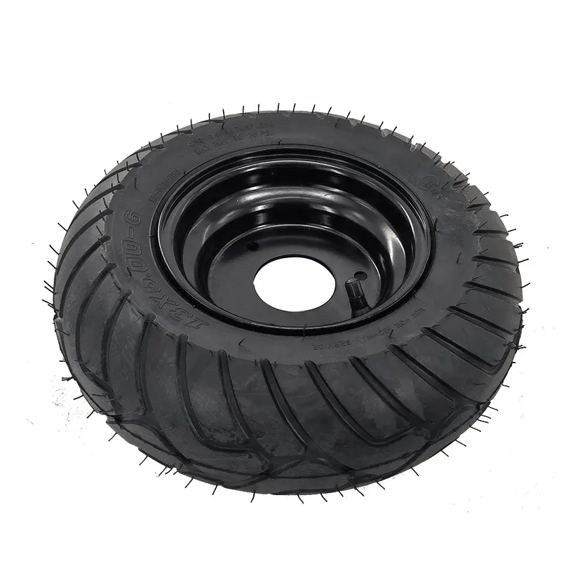 6 Inch Rim 13x5.00-6 Tire and Rim Wheel for Garden Tractor Rider Mower Car Accessories Beach Wheel