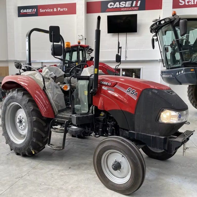 Case IH Tractor 55A Multifunctional Small Mini Farm Tractor Cylinder Training Engine Powerful 75HP 4WD Agricultural Tractor