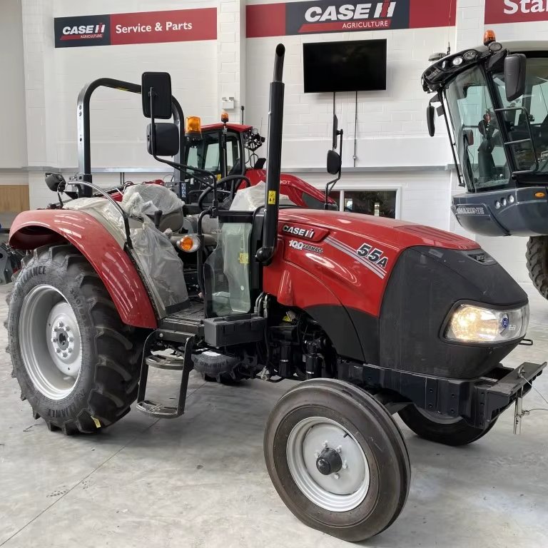 Case IH Tractor 55A Multifunctional Small Mini Farm Tractor Cylinder Training Engine Powerful 75HP 4WD Agricultural Tractor