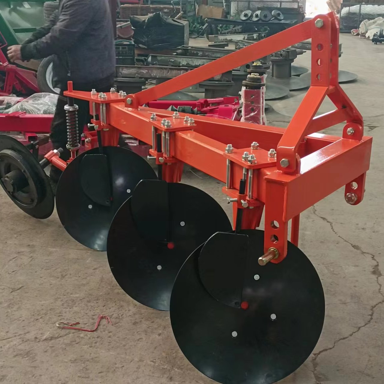 Wholesale Chinese Agricultural Three-point Suspension Hydraulic Flip Plow. 25-50 cm Deep Tractor Plough