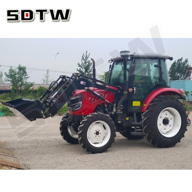 Small Tractor Front End Loader for Sale Tractors for Agriculture with Front Loader Hydraulic Garden Small Farm Tractors List