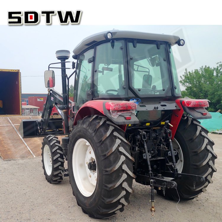 Small Tractor Front End Loader for Sale Tractors for Agriculture with Front Loader Hydraulic Garden Small Farm Tractors List