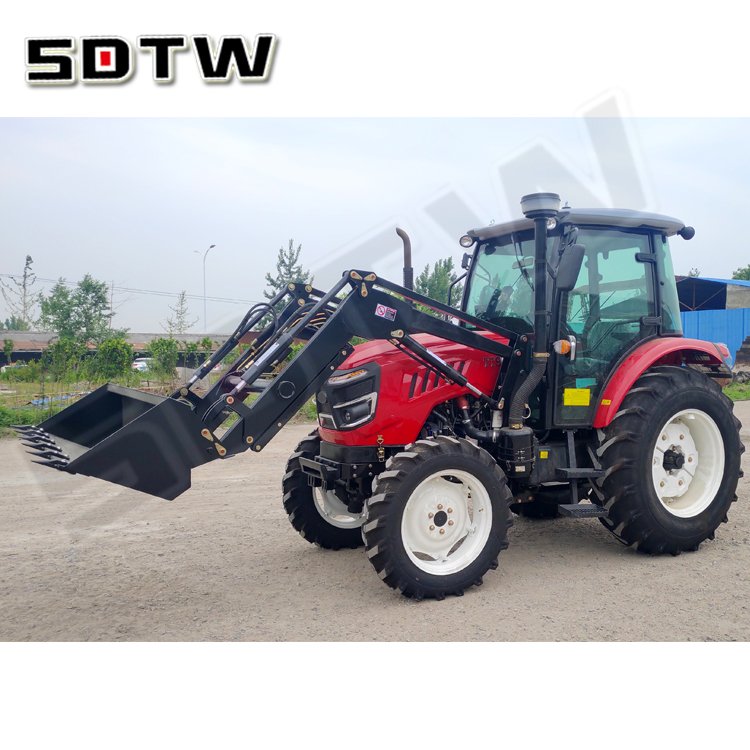 Small Tractor Front End Loader for Sale Tractors for Agriculture with Front Loader Hydraulic Garden Small Farm Tractors List