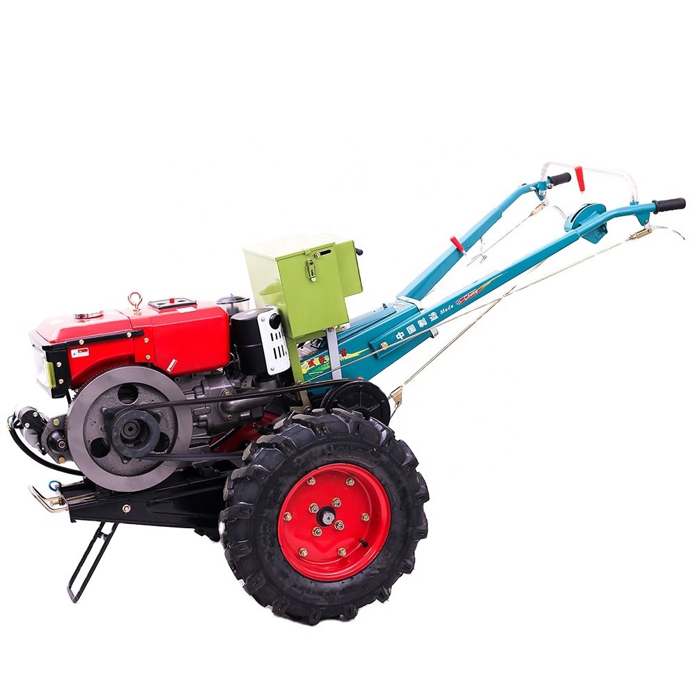 Manufacturers Tiller Begind Pto Gravely Gravley Walk Behind Tractor with Grass Cutter Wood Chipper