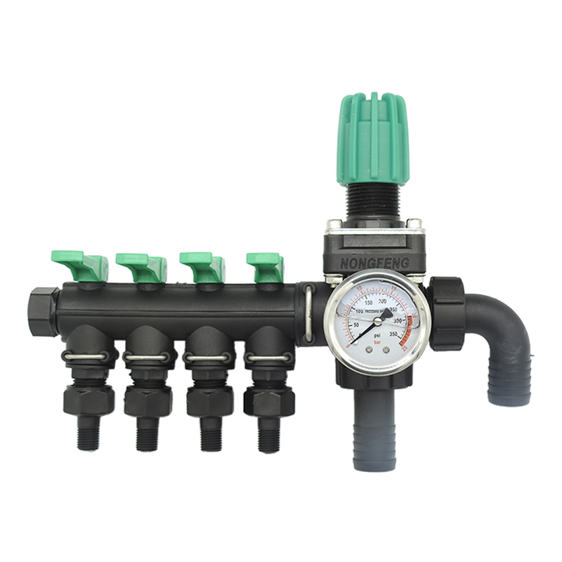 Distributor 3-7 Section Distributing Water 7 Water Pump Nozzles Irrigation Atomization 1 Inch Outlet Inlet Sprayer Spare Part